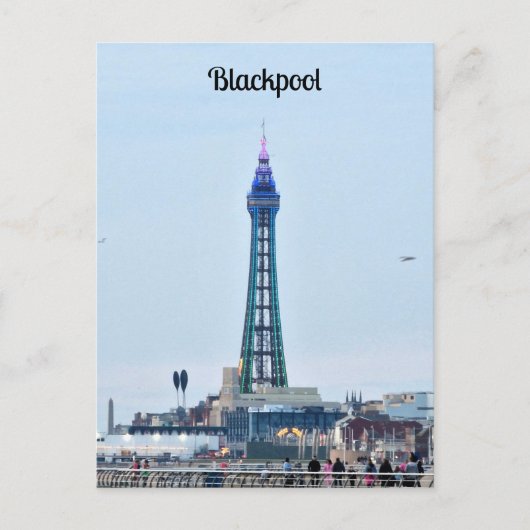 Blackpool Tower Briefkaart (Voorkant)