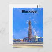 Blackpool Tower Briefkaart (Voorkant / Achterkant)