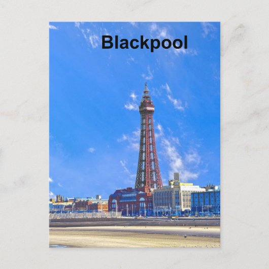 Blackpool Tower Briefkaart (Voorkant)