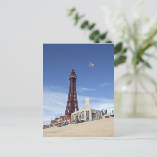 Blackpool Tower Briefkaart (Staand voorkant)