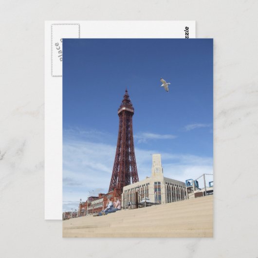 Blackpool Tower Briefkaart (Voorkant / Achterkant)