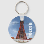 Blackpool Tower en Day Sky Sleutelhanger (Voorkant)