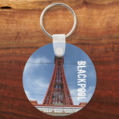 Blackpool Tower en Day Sky Sleutelhanger (Voorkant)
