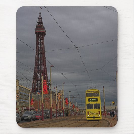 BLACKPOOL TOWER EN TRAM MUISMAT (Voorkant)
