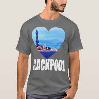 Blackpool Tower England Gift T-shirt