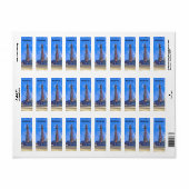 Blackpool Tower Etiket (Full Sheet)