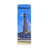 Blackpool Tower Etiket (Voorkant)