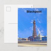 Blackpool Tower Feestdagenkaart (Voorkant / Achterkant)