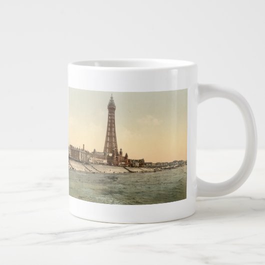 Blackpool Tower I, Lancashire, Engeland Grote Koffiekop (Rechts)