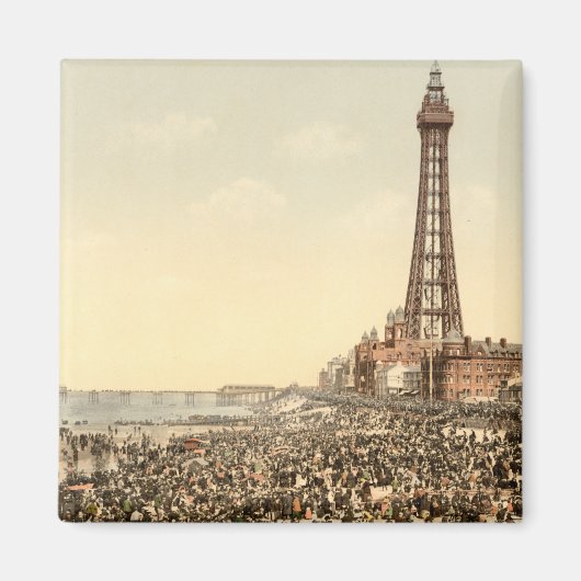Blackpool Tower III, Lancashire, Engeland Magneet (Voorkant)