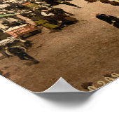 Blackpool Tower III, Lancashire, Engeland Poster (Hoek)