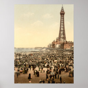 Blackpool Tower III, Lancashire, Engeland Poster
