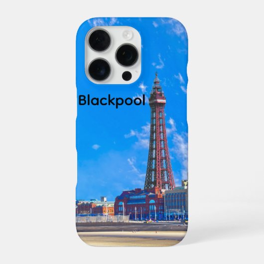 Blackpool Tower iPhone Hoesje (Achterkant)