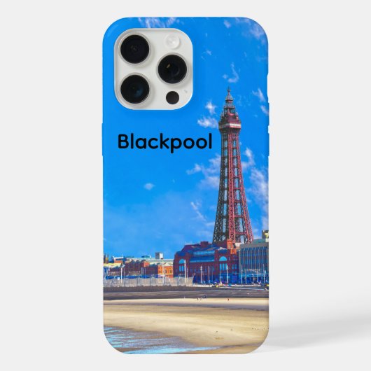 Blackpool Tower iPhone Hoesje (Achterkant)