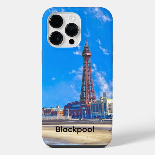 Blackpool Tower iPhone Hoesje (Achterkant)