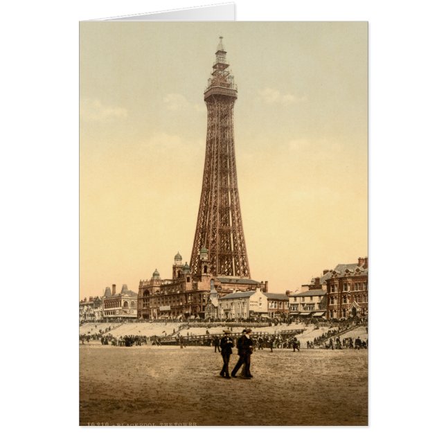 Blackpool Tower IV, Lancashire, Engeland (Voorkant)