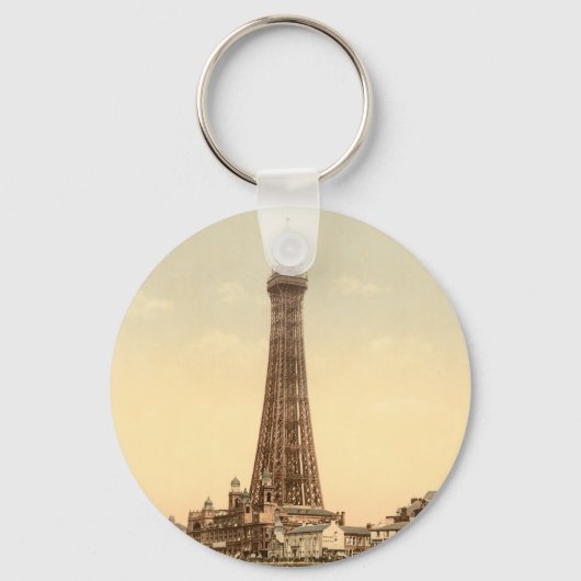 Blackpool Tower IV, Lancashire, Engeland Sleutelhanger (Voorkant)