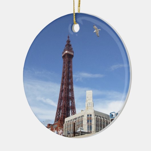 Blackpool Tower Keramisch Ornament (Links)