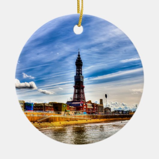 Blackpool Tower Keramisch Ornament (Voorkant)