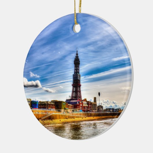 Blackpool Tower Keramisch Ornament (Links)