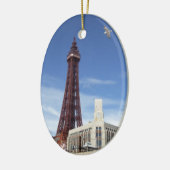 Blackpool Tower Keramisch Ornament (Links)