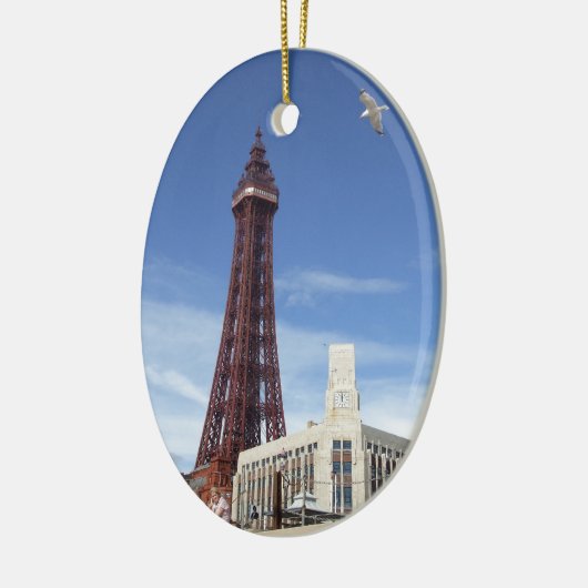 Blackpool Tower Keramisch Ornament (Links)