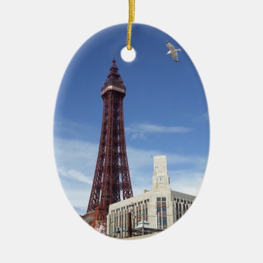 Blackpool Tower Keramisch Ornament (Voorkant)