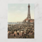 Blackpool Tower, Lancashire, Engeland, c.1895 Briefkaart (Voorkant)