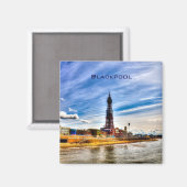 Blackpool Tower Magneet (Voorkant / Achterkant)
