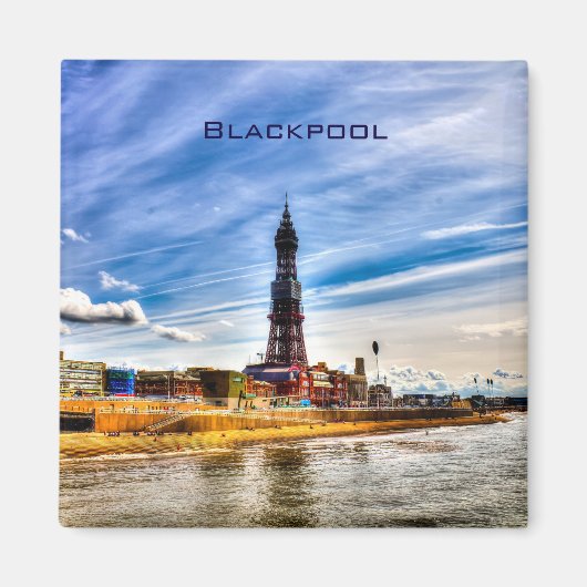 Blackpool Tower Magneet (Voorkant)