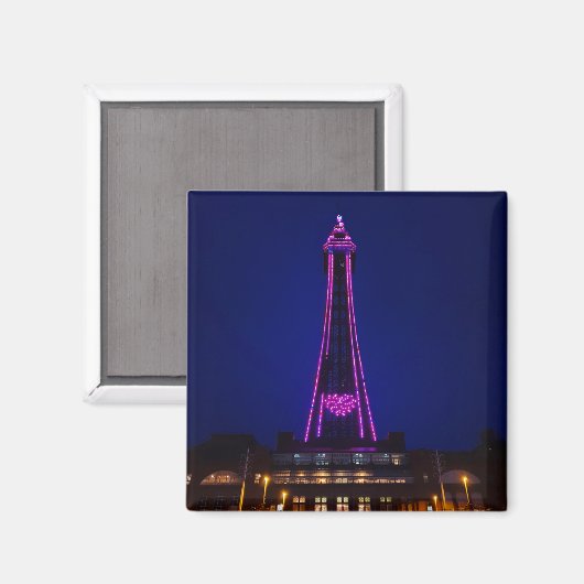 Blackpool Tower Magneet (Voorkant / Achterkant)