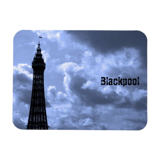 Blackpool Tower Magnet Magneet (Horizontaal)