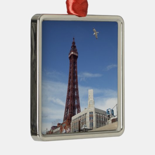 Blackpool Tower Metalen Ornament (Rechts)