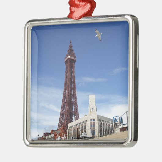 Blackpool Tower Metalen Ornament (Links)