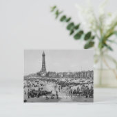Blackpool Tower & promenade circa 1905, Engeland Briefkaart (Staand voorkant)