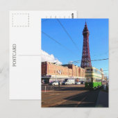 Blackpool Tower. Reisansichtkaart, 2018 Briefkaart (Voorkant / Achterkant)