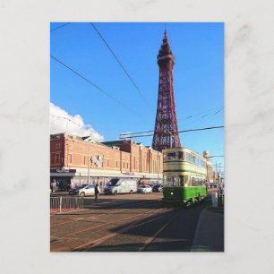 Blackpool Tower. Reisansichtkaart, 2018 Briefkaart