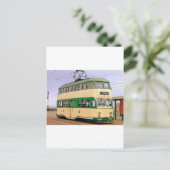 Blackpool Tram Briefkaart (Staand voorkant)