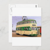 Blackpool Tram Briefkaart (Voorkant / Achterkant)