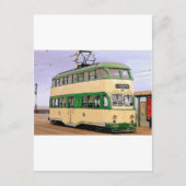 Blackpool Tram Briefkaart (Voorkant)