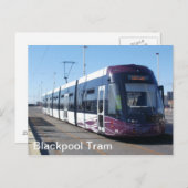 Blackpool Tram Briefkaart (Voorkant / Achterkant)