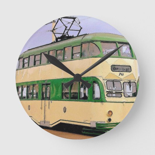 Blackpool Tram Ronde Klok (Voorkant)