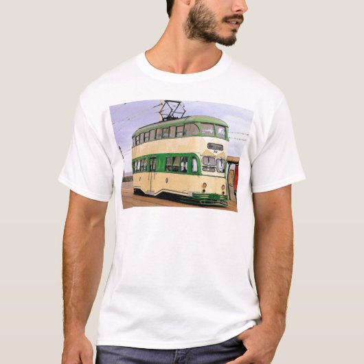 Blackpool Tram T-shirt (Voorkant)