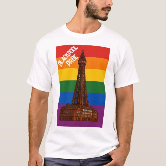 Blackpool trots t-shirt (Voorkant)