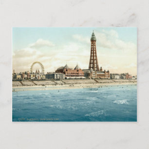 Blackpool uit North Pier c.1895 Briefkaart