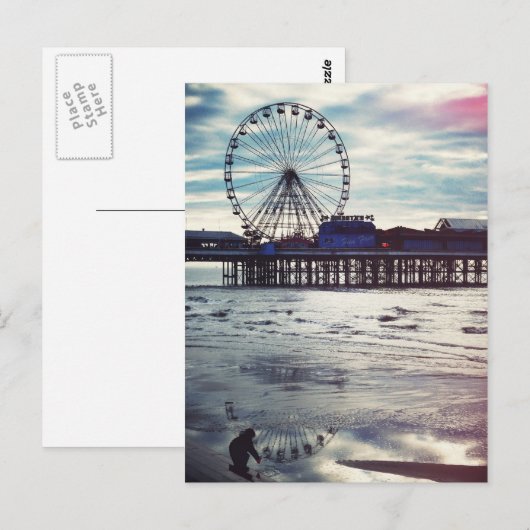 Blackpool (Verenigd Koninkrijk) Briefkaart (Voorkant / Achterkant)