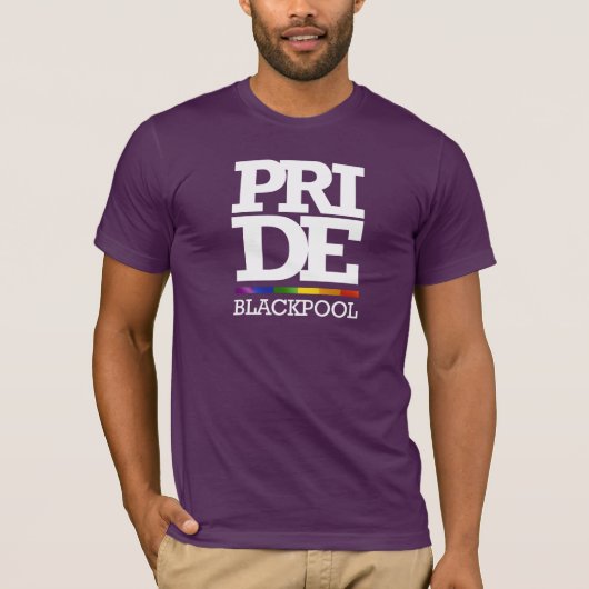 BLACKPOOLPRIDE -.png T-shirt (Voorkant)