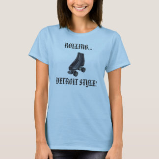 Blackriedellskate, ROLLEN... DETROIT STIJL! T-shirt