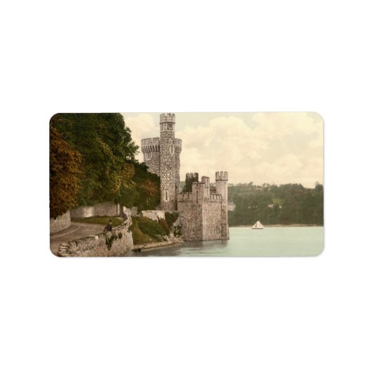 Blackrock Castle Cork Ierland Etiket (Voorkant)