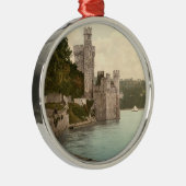 Blackrock Castle Cork Ierland Metalen Ornament (Rechts)